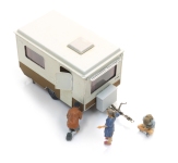 Artitec 312.060 - TT - Wohnwagen-DDR Bastei auf dem Campingplatz